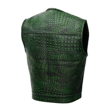 Load image into Gallery viewer, Venom Bite Men’s Leather Vest