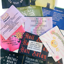 Load image into Gallery viewer, GetBullish Out of Patience with Disappointing Men Feminist Canvas Zipper Pouch 9.5" x 7" | Cosmetics Bag or Pencil Case