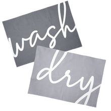 Load image into Gallery viewer, Set of 2 Wash Dry Boxed Tea Towels | Flour Sack Cotton | Gift for Her Gift for Him
