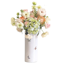 Load image into Gallery viewer, Gilded Butterflies Column Vase