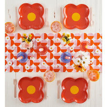 Load image into Gallery viewer, Glass Candle Holder in Red | Aesthetic Tinted Glass Taper Candle Sticks Candlestick Base