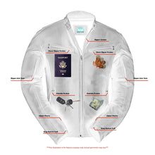 Load image into Gallery viewer, Men&#39;s Lightweight Drum Dyed Naked Lambskin Jacket - Black