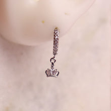 Load image into Gallery viewer, Glimmering Crown Hoop - Mix and Match Earring