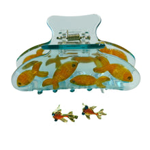 Load image into Gallery viewer, Goldfish Hair Claw and Earrings Gift Set | Gifts for Her | Gift Box
