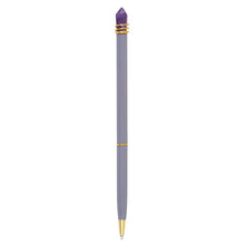 Load image into Gallery viewer, Good Energy Quartz Crystal Pens in Gray, Amethyst and Clear