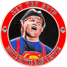 Load image into Gallery viewer, BL18-003 Goonies Chunk Sloth Truffle Shuffle Hey You Guys Challenge Coin