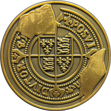 Load image into Gallery viewer, GL15-007 Goonies Doubloon Hi-C Challenge Coin One Eyed Willie pirate Treasure Replica Prop