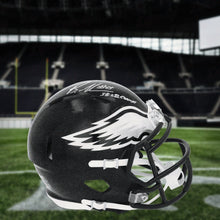Load image into Gallery viewer, Brandon Graham Philadelphia Eagles Autographed Alternate Black Helmet Inscribed Super Bowl Champs