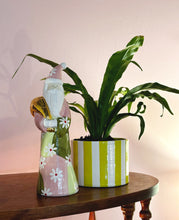 Load image into Gallery viewer, Big Top Stripes Handpoured Candle &amp; Vase