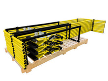 Load image into Gallery viewer, Frontline Guardrail System Non-Penetrating Complete 100' Kit - OSHA Compliant