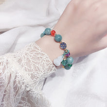 Load image into Gallery viewer, Natural Jade Health &amp; Abundance Bracelet