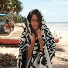 Load image into Gallery viewer, Hapa Oversized Premium Woven Towel - New Moon