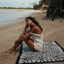 Load image into Gallery viewer, Hapa Oversized Premium Woven Towel - New Moon