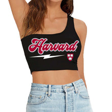 Load image into Gallery viewer, Harvard University Lightning One Shoulder Top