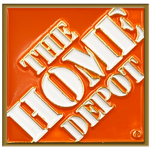 Load image into Gallery viewer, GL6-004 Home Depot Pin Associate orange apron lapel pin