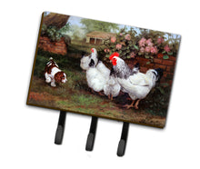 Load image into Gallery viewer, Chickens, Hens and Puppy Leash or Key Holder HEH0003TH68