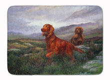 Load image into Gallery viewer, Irish Setters by Elizabeth Halstead Machine Washable Memory Foam Mat HEH0081RUG