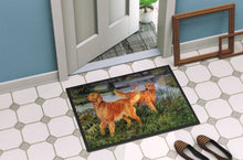 Load image into Gallery viewer, Golden Retrievers Doormat - 18x27 Decorative Floor Mat – Indoor/Outdoor Rug with Artistic Flair HEH0098MAT