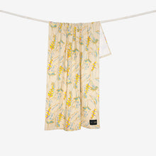Load image into Gallery viewer, Heliconia Beach Towel -  Cream | Hoffman Fabrics x Slowtide