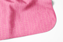 Load image into Gallery viewer, Pink Monster Soft and Absorbent Hooded Baby Towel