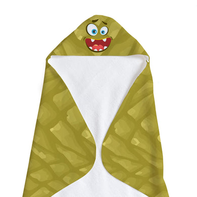 Yellow Monster Soft and Absorbent Hooded Baby Towel