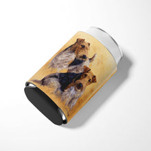 Load image into Gallery viewer, Fox Terriers by Michael Herring Can or Bottle Hugger HMHE0180CC