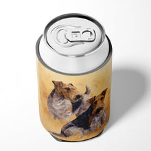 Load image into Gallery viewer, Fox Terriers by Michael Herring Can or Bottle Hugger HMHE0180CC