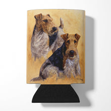 Load image into Gallery viewer, Fox Terriers by Michael Herring Can or Bottle Hugger HMHE0180CC