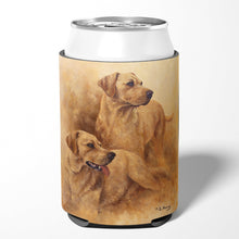 Load image into Gallery viewer, Yellow Labs by Michael Herring Can or Bottle Hugger HMHE0182CC