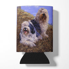 Load image into Gallery viewer, Old English Sheepdogs by Michael Herring Can or Bottle Hugger HMHE0229CC