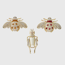 Load image into Gallery viewer, Jeweled insect clip set