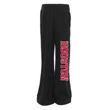 Load image into Gallery viewer, University of Houston Bandana Flare Black Sweatpants