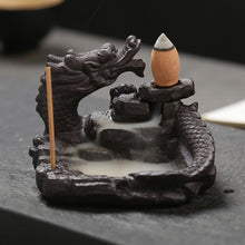 Load image into Gallery viewer, Back-flow Dragon Incense Burners