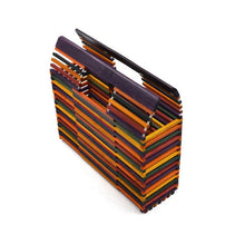 Load image into Gallery viewer, Chic Multi-Color Square Bamboo Bags