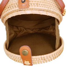 Load image into Gallery viewer, Round Bali Summer Straw Bags - 14 styles