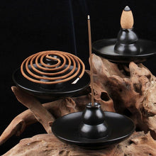 Load image into Gallery viewer, Minimalist Ceramic Incense Cone Burner
