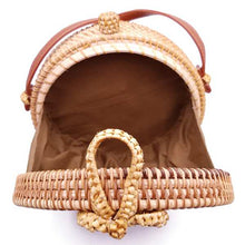 Load image into Gallery viewer, Round Bali Summer Straw Bags - 14 styles