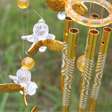 Load image into Gallery viewer, Copper Wind Chimes - Angel Cupid