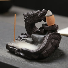 Load image into Gallery viewer, Back-flow Dragon Incense Burners