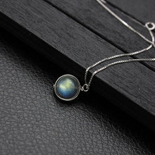 Load image into Gallery viewer, &quot;Therapist&quot; Labradorite S925 Pendant Necklace