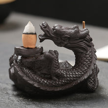 Load image into Gallery viewer, Back-flow Dragon Incense Burners
