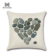 Load image into Gallery viewer, Free Spirit Feather Linen Cushion Cover