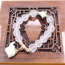 Load image into Gallery viewer, Natural Opal beads bracelets - Loving Elephant Charm
