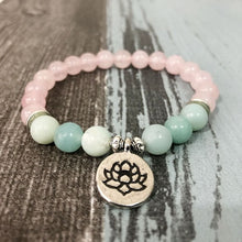 Load image into Gallery viewer, Rose Quartz Love &amp; Luck Bracelet