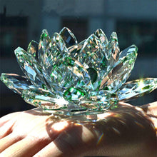 Load image into Gallery viewer, Fengshui Crystal Lotus Flower