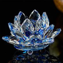 Load image into Gallery viewer, Fengshui Crystal Lotus Flower