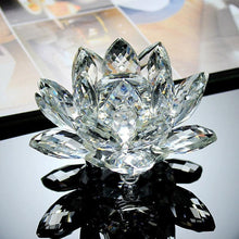 Load image into Gallery viewer, Fengshui Crystal Lotus Flower