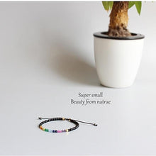 Load image into Gallery viewer, Natural Crystal Yoga Seven Chakras Healing Balance