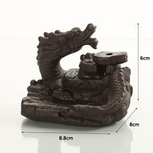 Load image into Gallery viewer, Back-flow Dragon Incense Burners