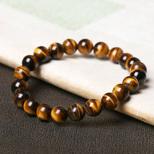 Load image into Gallery viewer, &quot;Fearless&quot; Tiger Eye&#39;s Stone Bracelet